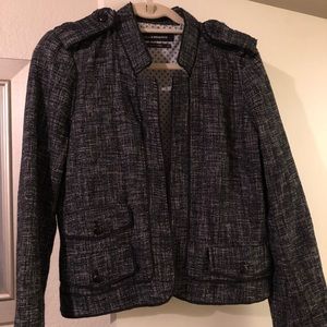 Club Monaco tweed work blazer jacket